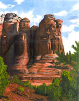 Morning in Sedona by Kathy Pitman