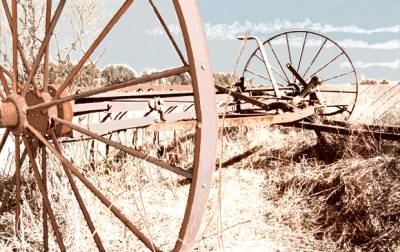 Old Farm Plow